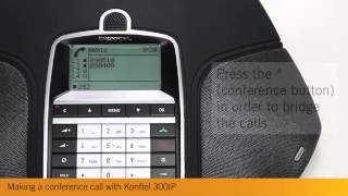 Faire une conférence téléphonique avec Konftel 300IP - Par Connexing