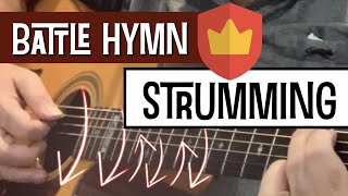 Battle Hymn - strumming guitar tutorial