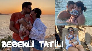 BEBEKLİ İLK TATİL! Kıvanç’ı Denize Soktuk 👶🏼👨‍👩‍👦