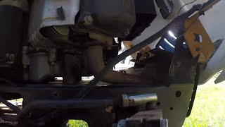 Cub Cadet LTX1050 Exhaust repair