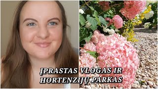 Vlogas: Knygos ~ Maistas ~ Naujienos ~ Hortenzijų parkas