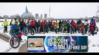 2014 Global Fat Bike Day in Winnipeg, Canada