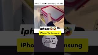 Samsung S23 Ultra vs iPhone 15 Pro MaxWater Resident Test #shorts#alexa