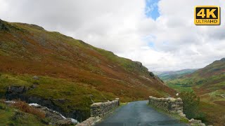 Wrynose Pass | Lake District | Drive | 4K