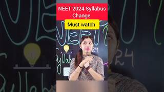 NEET 2024 Syllabus Change | Physics complete analysis 🔥#neet #physicskaur #neet2024