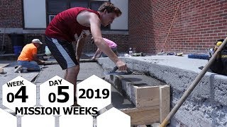 New Ramp Almost Complete | CE Mission Weeks 2019