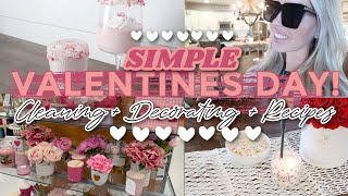 Simple Valentines day decorate / Cleaning / Drink recipe