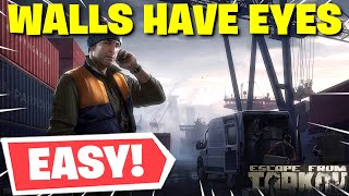 Escape From Tarkov PVE - The Walls Have Eyes Skier Task GUIDE! - New Patch 0.15 Factory Task!