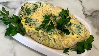 Омлет в пакете очень нежный и воздушый/Вкусный завтрак