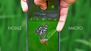 Mobile Macro Photography without Macro Lens