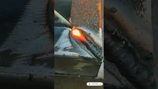 MS L Angle Corner Finishing Welding Trick 018 #welder #work #msfabricationwork