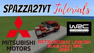 Minecraft Mitsubishi Lancer Evolution WRC 2004 Tutorial