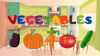 VEGETABLES NAMES VOCABULARY  | IN ENGLISH  | WITH PICTURES & VIDEOS |