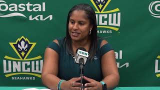 UNCW WBB Head Coach Nicole Woods | Postgame vs Towson, 3-03-24