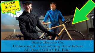 Unboxing the latest GRAVEL Bike State Bicycle Co. SUPER SAVER Edition: Introducing the All-Road