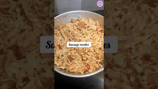 Sausage noodles 😊 easy to cook 😊#, noodlesrecipe#