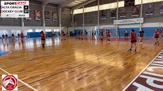 Alta Gracia vs Jockey Club. Handball Femenino Juvenil