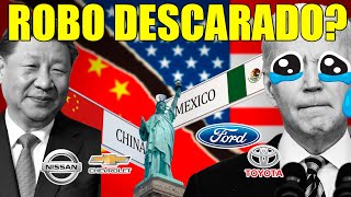 CONFLICTO entre ESTADOS UNIDOS y CHINA por ROBO de FABRICAS de AUTOS en USA?