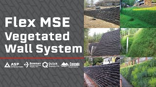 Flex MSE Vegetated Wall System Webinar - Product Info, Applications, Installation Methods & More!