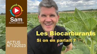 Les biocarburants. Si on en parlait ?