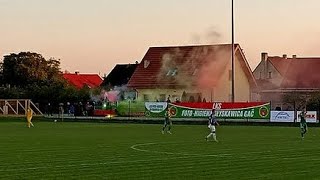 Foto-Higiena Gać - MKS Kluczbork 🇵🇱 08.10.21 LKS Błyskawica Silesia Liga III Goal Pilka Nozna Polska