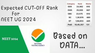 NEET UG 2024 Expected Cut-off Rank||