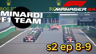 Первые очки! [F1 Manager 24] s2 e8-9