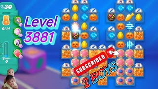 Candy Crush Soda Saga Level 3881 || bodo video // 2 BOYS