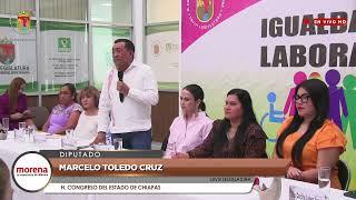 Transmisión en Vivo. Conferencia "Igualdad Laboral". 23 de Febrero de 2024