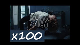 The Kid LAROI, Justin Bieber - STAY x100