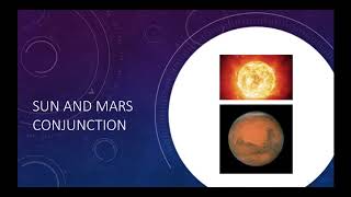 Conjunction of Sun and Mars (Vedic Astrology)