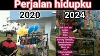 kunikmati prosesku berawal dari tukang balon