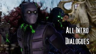 MK1 - All Noob Saibot Intro Dialogues