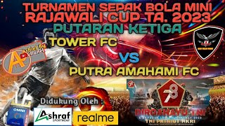 Putra Amahami Fc [Kel. Amahami] Vs Tower Fc[Ds. Kaowa Lambu]  Sepak Bola Mini Rajawali Cup Ta. 2023