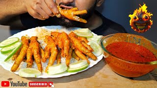 Eating Chicken Feet Mukbang || Eating Show || 🐓🤤🥰🔥