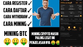 Penjelasan lengkap aplikasi Satoshi / aplikasi mining bitcoin Satoshi / cara daftar mining wd btc