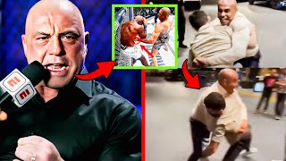 Joe Rogan reacts Alex Pereira punches UFC 307 | Merab vs Ali wrestling 🤼