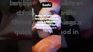 Sushi is Fast Food #sushi #shorts