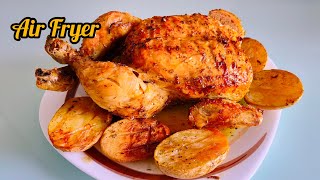 Как приготовить жареную курицу во фритюрнице Air Fryer #4