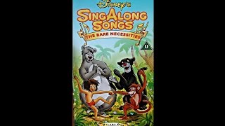 Opening to Disney's Sing Along Songs: The Bare Necessities UK VHS [1994]