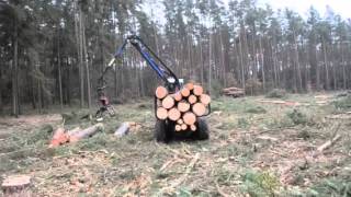 Vimek forwarder loading big logs