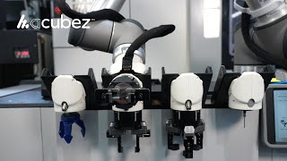 Automated CNC Tool Changer: maximize machine tending flexibility with the acubez™ EOATs