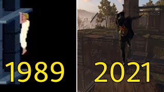 Evolution of Parkour in Video Games 1989 - 2021 (Old – Now)