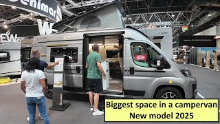 New campervan with the biggest space I have ever seen - Benimar B170 model 2025