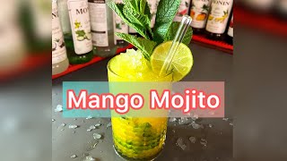 Mango Mojito Cocktail Recipe |Mango Mocktail with Sprite #cocktailrecipe #mangomojito #specialmojito