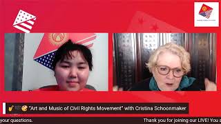 “Art and Music of Civil Rights Movement” with Cristina Schoonmaker