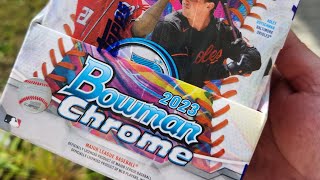 2023 Bowman Chrome Hobby Box!