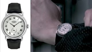 Sherlock's Wrist Watch from BBC Sherlock TV Show (Rotary GS-02424-21) Unboxing