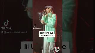 lil Wayne live performance