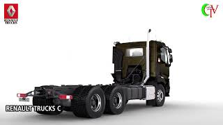 RENAULT TRUCKS Type T, K, and C   360 Degree View  #truck #truk